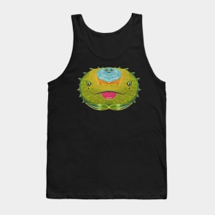 Puffer Cacti figus Tank Top